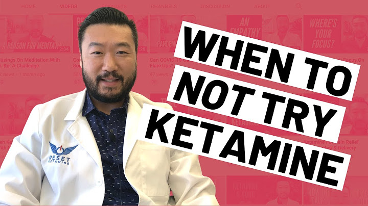 10 Reasons To NOT Get Ketamine Treatments